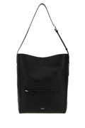 Tom Ford Men Black Leather Shopping Bag