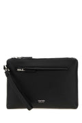 Tom Ford Men Black Leather Clutch