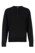 Tom Ford Men Black Wool Blend Sweater