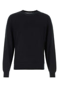 Tom Ford Men Black Wool Sweater