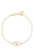 Valentino Garavani Women Gold Metal Vlogo Signature Bracelet