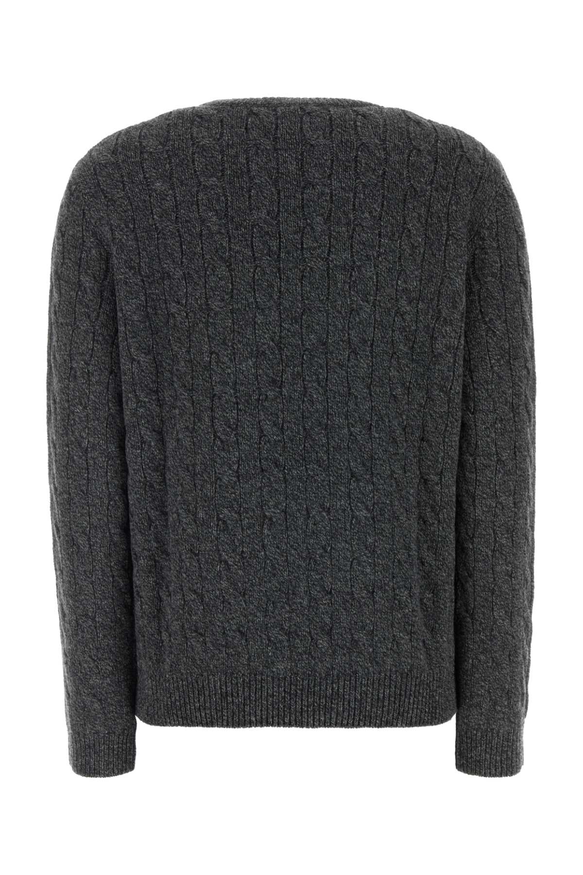 Valentino Garavani Women Dark Grey Wool Sweater
