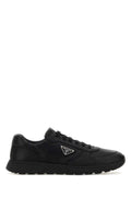 Prada Men Black Leather Prax 2.0 Sneakers