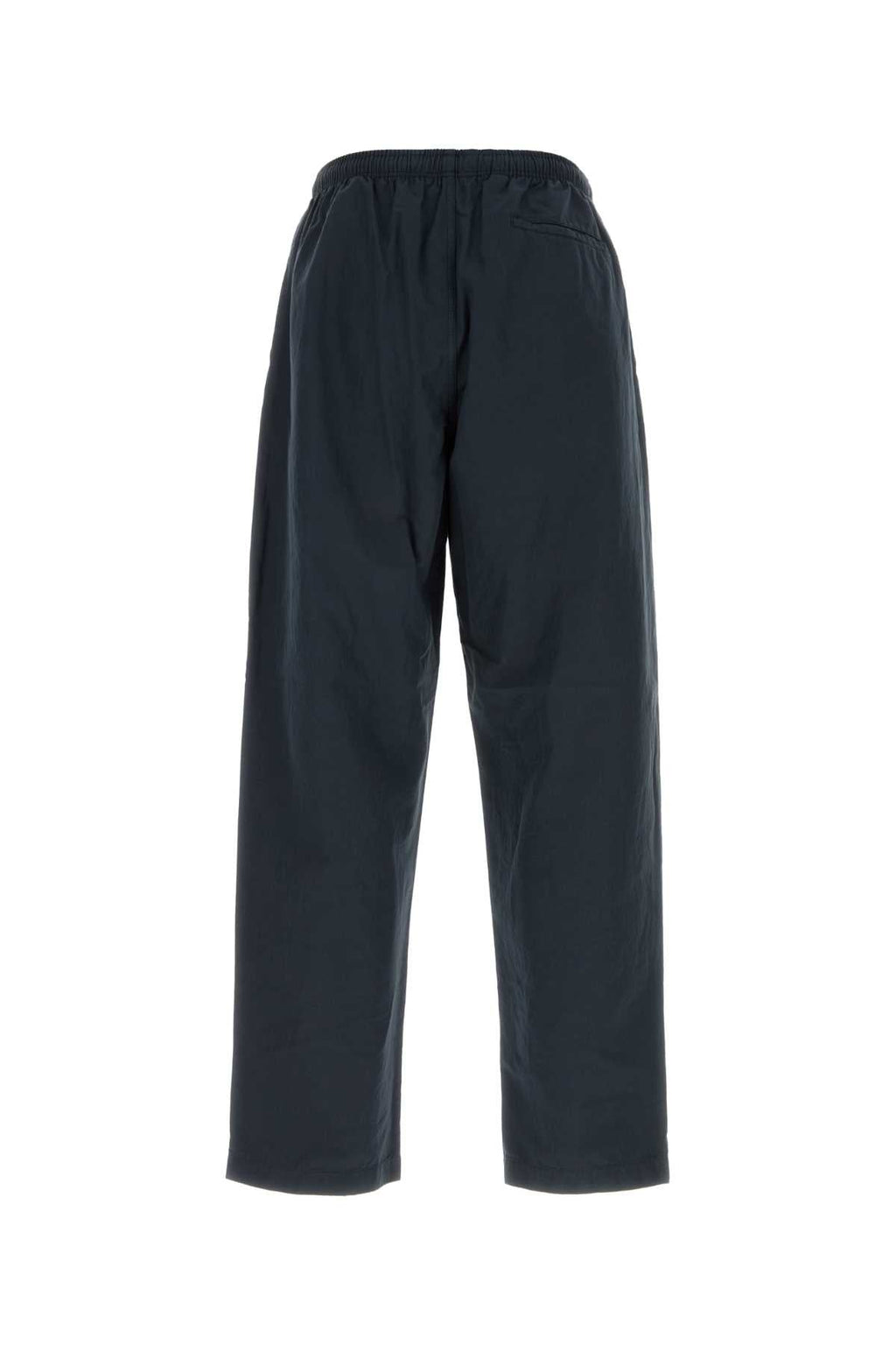 Prada Men Navy Blue Cotton Blend Pant