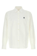 Prada Men White Oxford Shirt