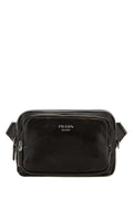 Prada Men Dark Brown Nappa Leather Crossbody Bag
