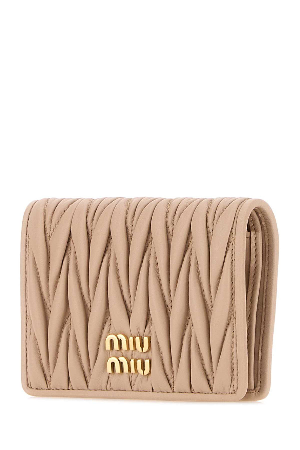 Miu Miu Women Pink Leather Wallet