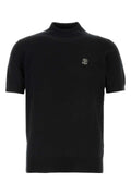 Brunello Cucinelli Men Black Knit T-Shirt