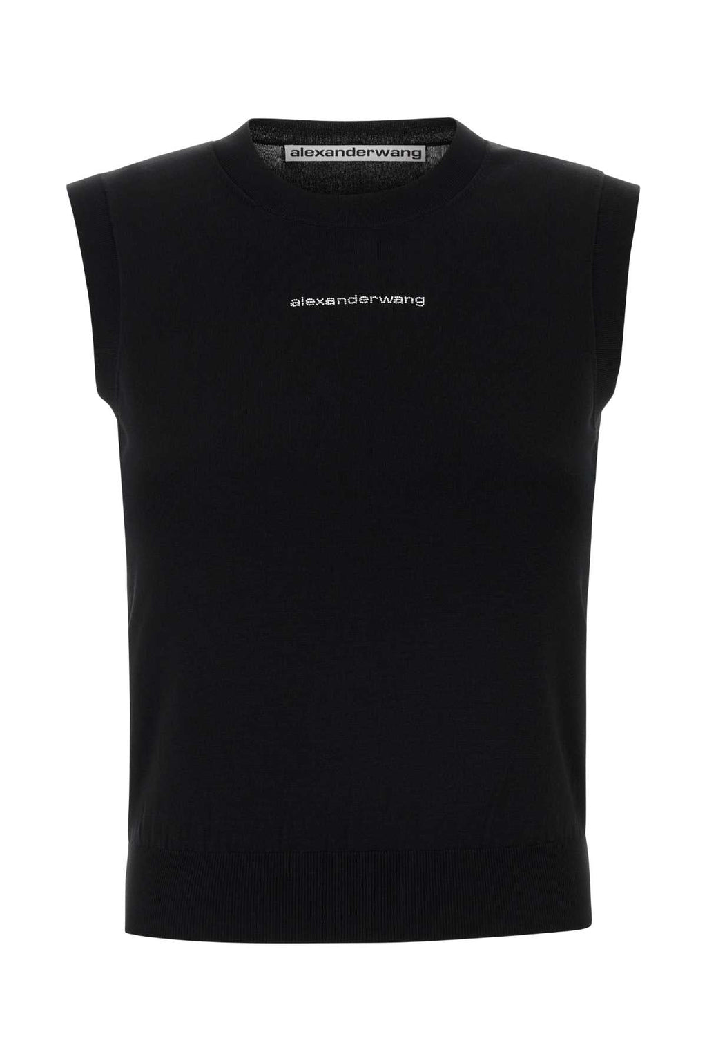 Alexander Wang Women Black Knit Vest