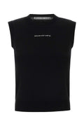 Alexander Wang Women Black Knit Vest