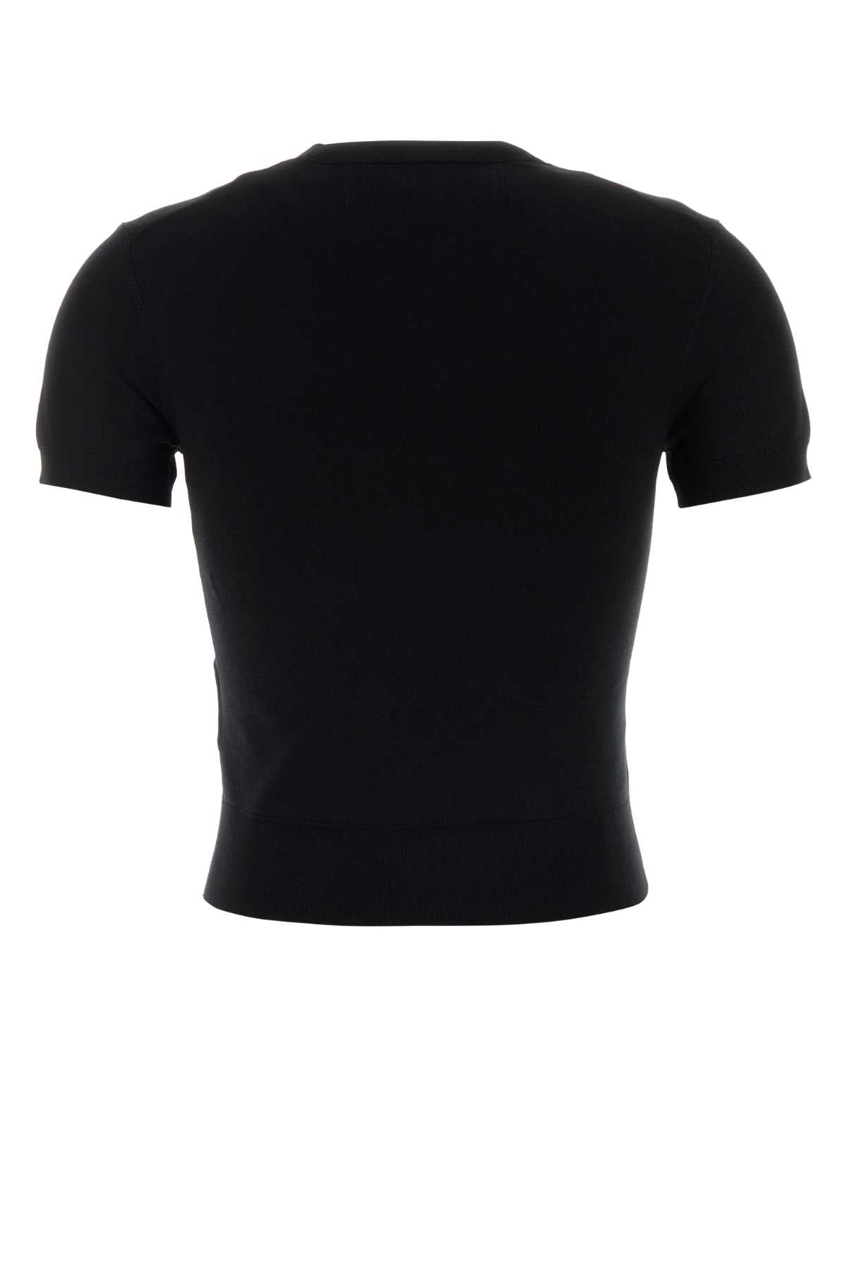 Alexander Wang Women Black Knit T-Shirt