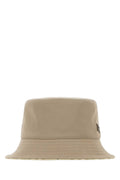 Burberry Unisex Dove Grey Stretch Canvas Reversible Bucket Hat