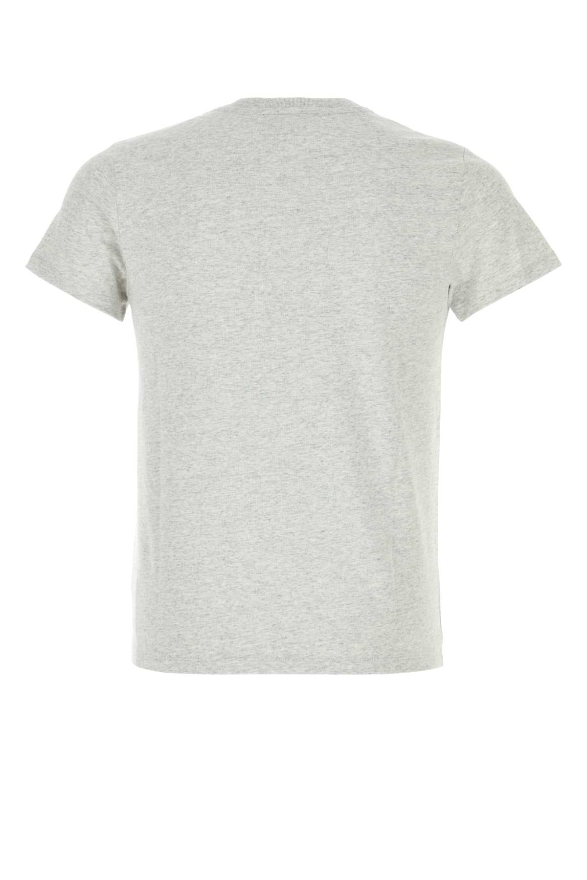 A.P.C. Unisex Melange Grey Cotton T-Shirt