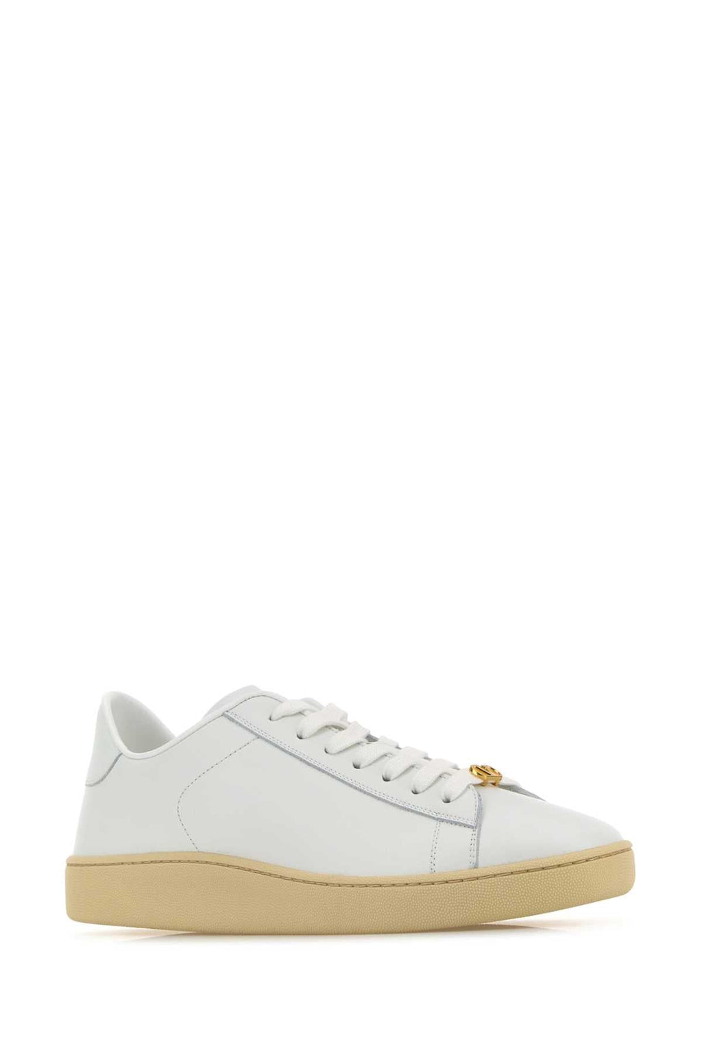 Valentino Garavani Men White Leather Royco Sneakers