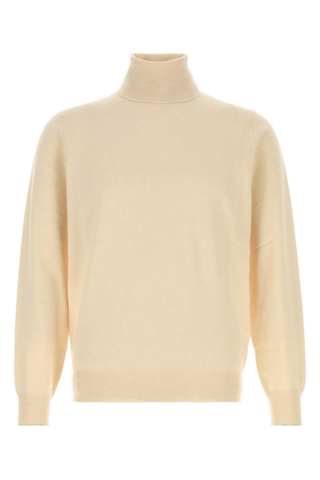 Brunello Cucinelli Men Sand Cashmere Sweater