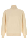 Brunello Cucinelli Men Sand Cashmere Sweater