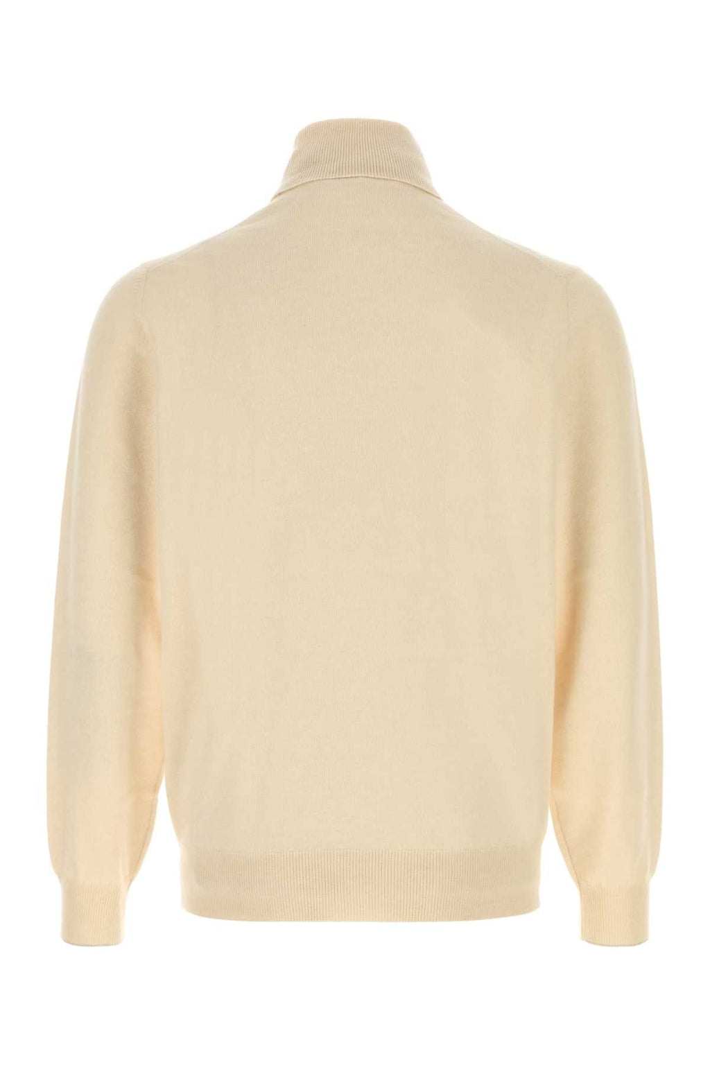 Brunello Cucinelli Men Sand Cashmere Sweater