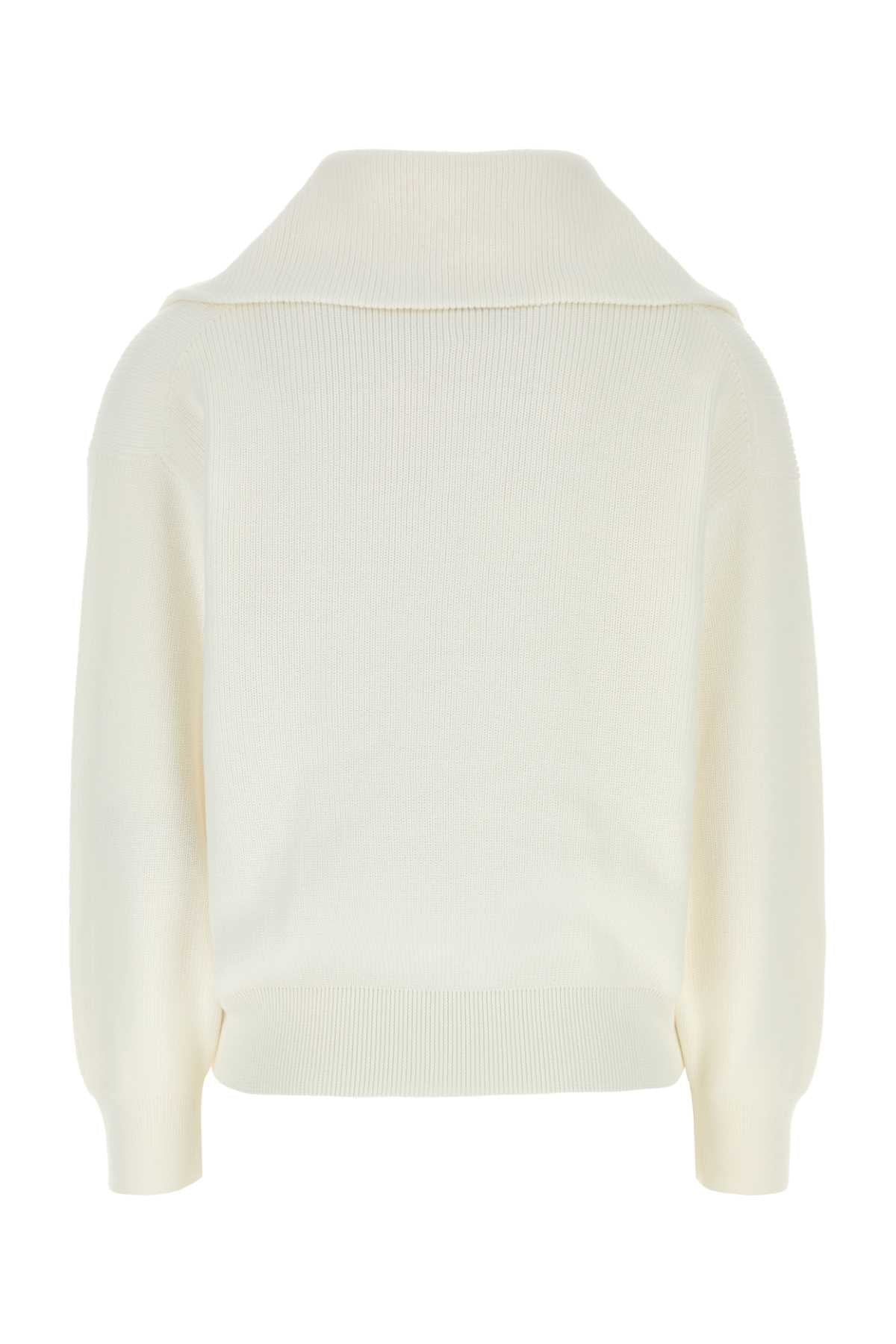 Brunello Cucinelli Women White Cotton Sweater