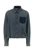 Alexander Mcqueen Women Denim Shirt