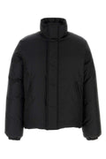 Alexander Mcqueen Men Black Nylon Down Jacket