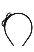 Salvatore Ferragamo Women Black Fabric Hairband