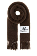 Marni Women Brown Alpaca Blend Scarf
