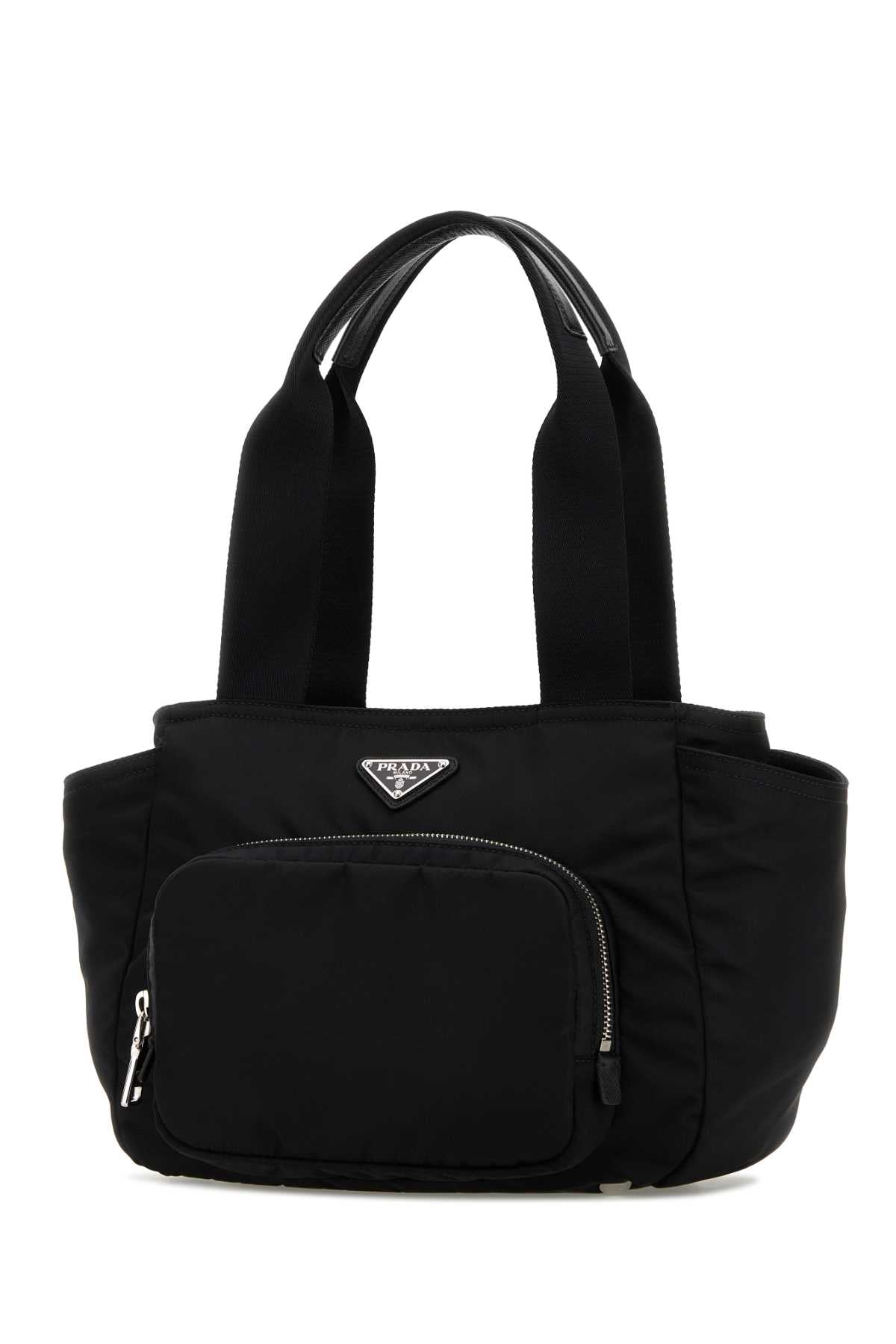 Prada Women Black Re-Nylon Handbag