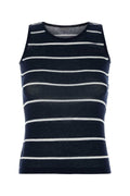 Balenciaga Women Embroidered Knit Tank Top