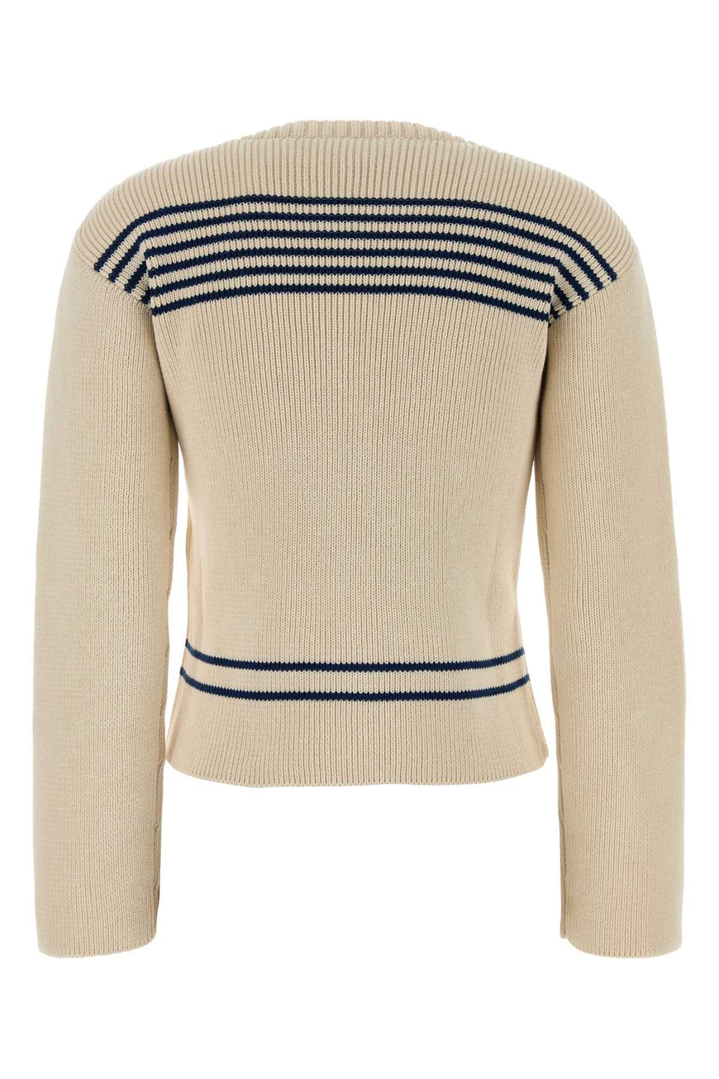 Balenciaga Women Sand Cotton Sweater