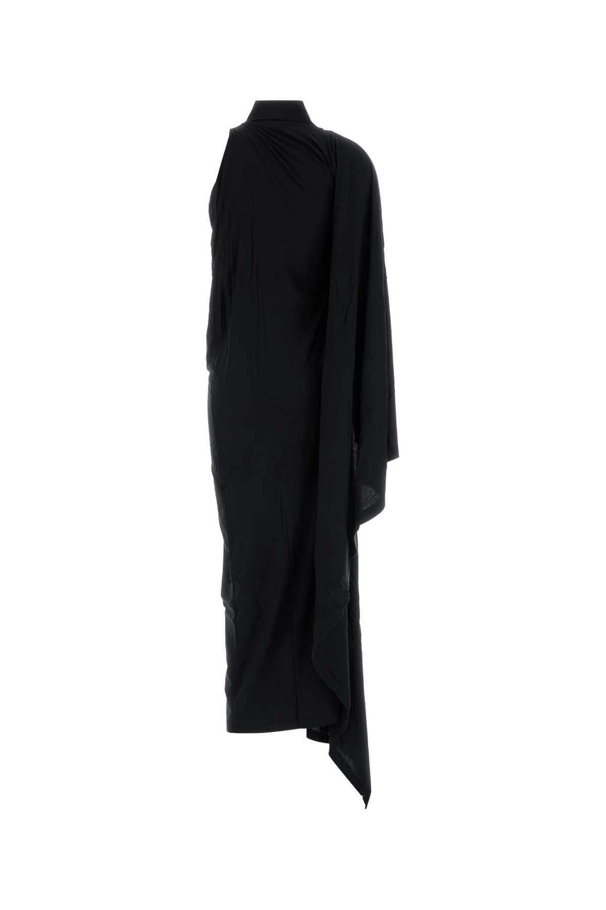 Balenciaga Women Black Cotton Dress
