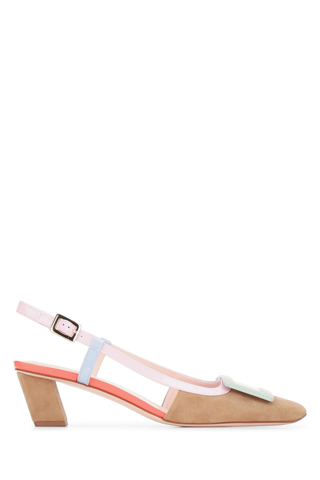 Roger Vivier Women Bv Lacquered Buc Sling Back Dec 45
