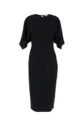 Stella Mccartney Women Black Crepe Dress