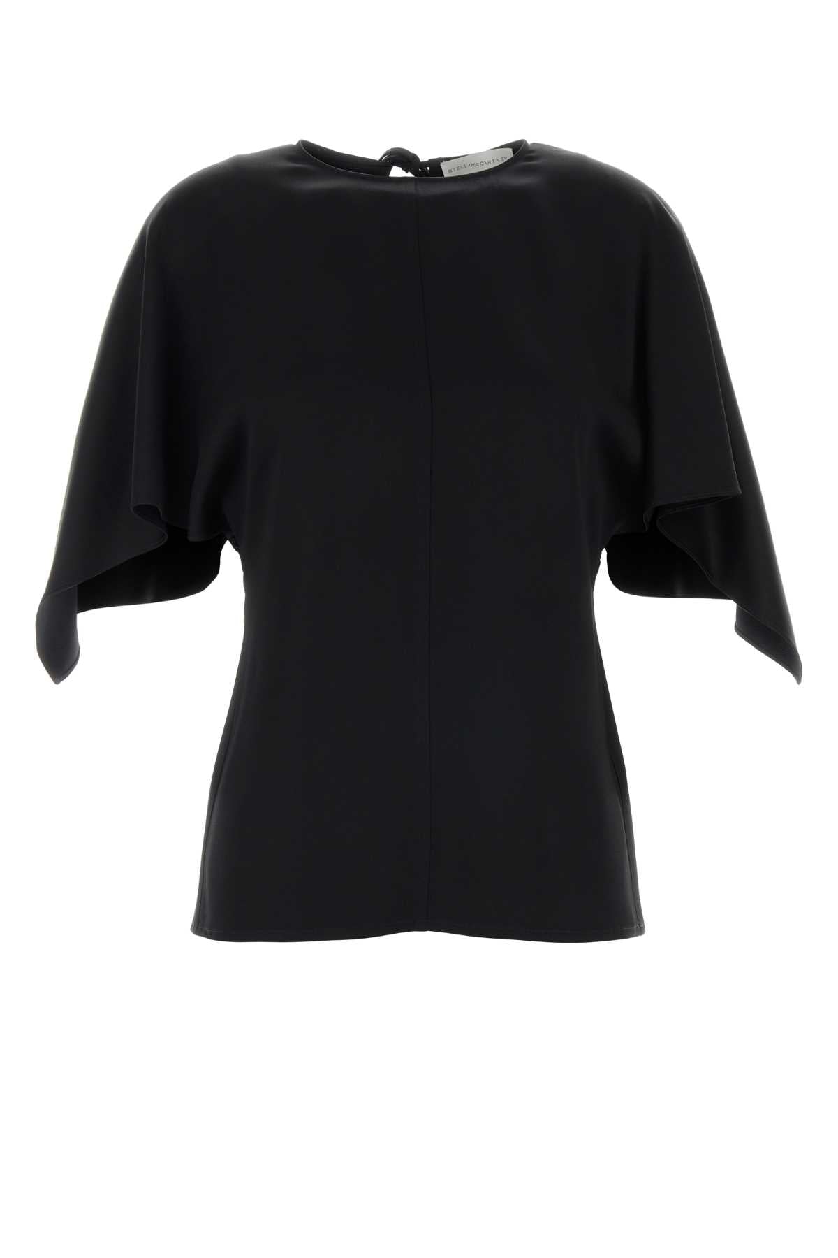 Stella Mccartney Women Black Satin Top