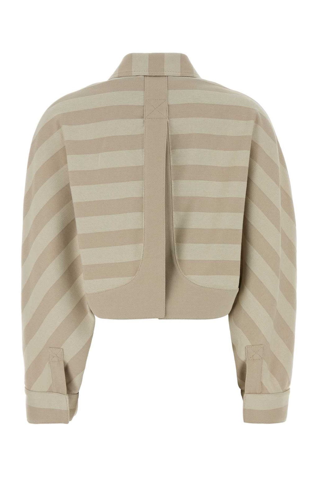 Fendi Women Embroidered Drill Jacket