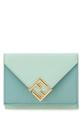 Fendi Women Two-Tone Leather Wallet