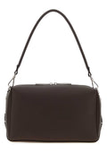 Fendi Men Dark Brown Leather Lui Medium Shoulder Bag
