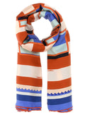 Fendi Women Printed Silk Foulard