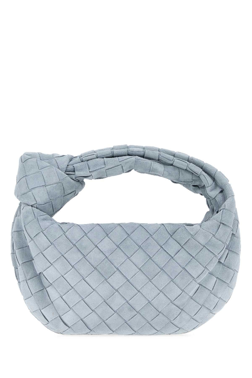 Bottega Veneta Women Light-Blue Suede Mini Jodie Handbag