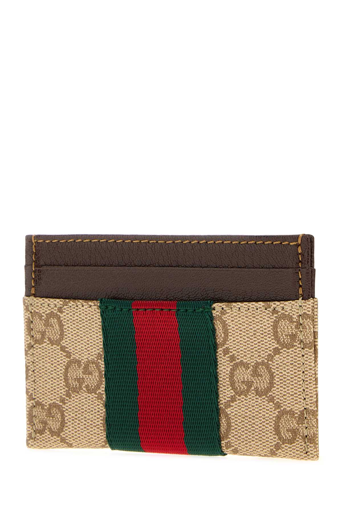 Gucci Women Gg Canvas Card Holder