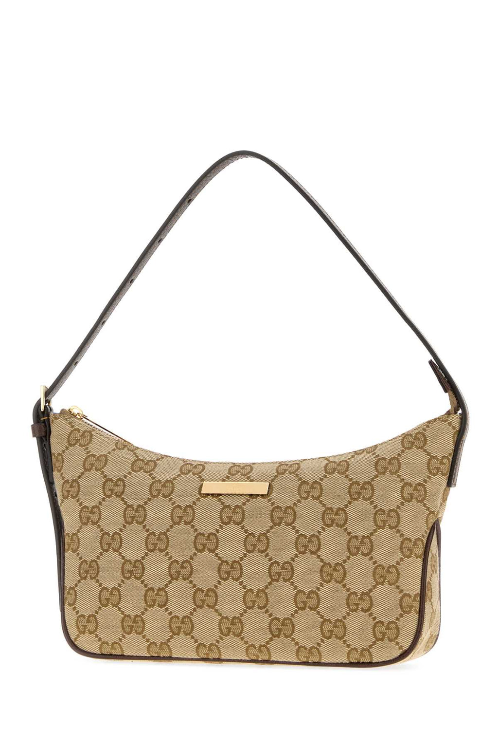 Gucci Women Gg Fabric Small Lady Lunetta Shoulder Bag