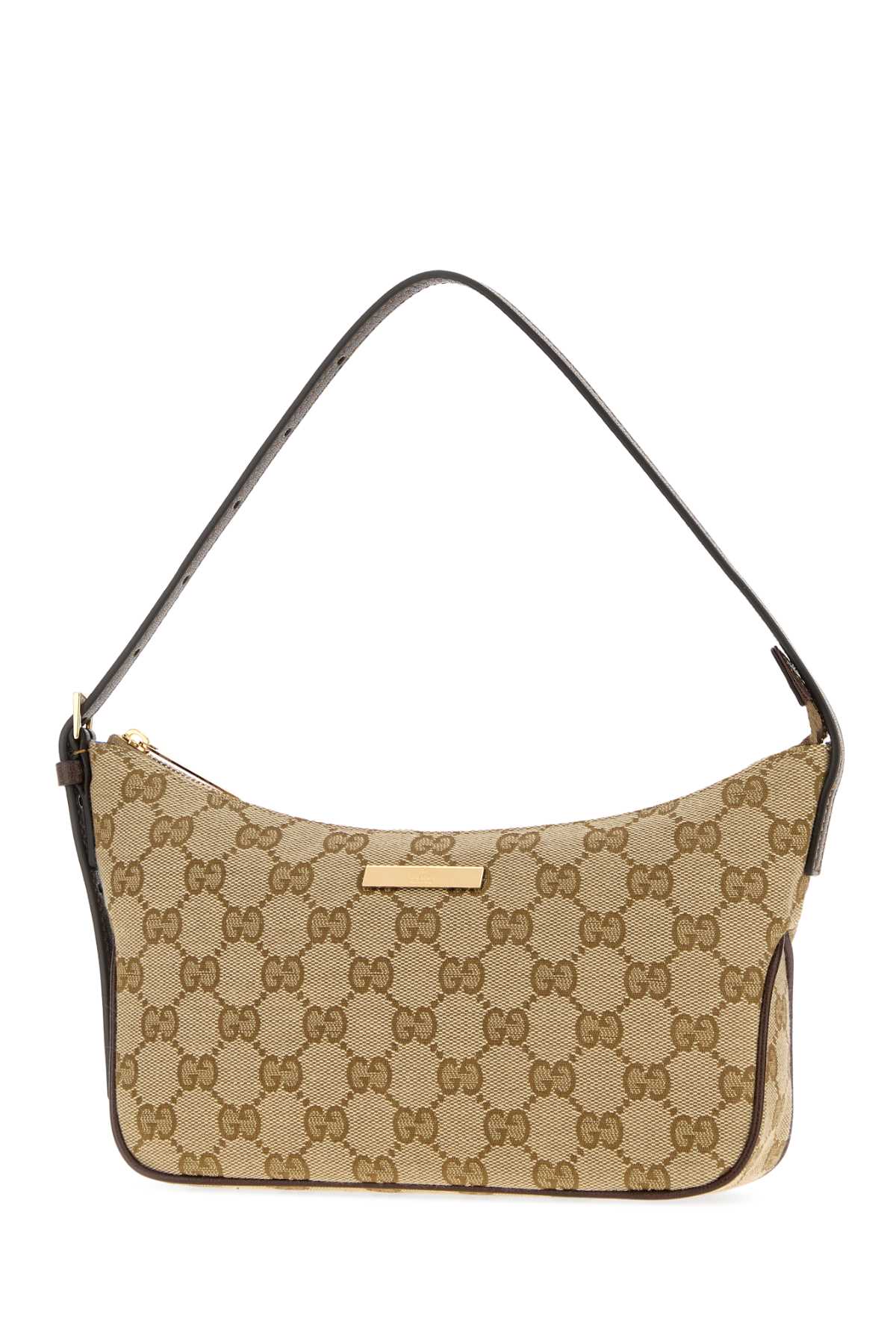 Gucci Women Gg Fabric Small Lady Lunetta Shoulder Bag