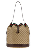 Gucci Women Gg Canvas Bucket Bag