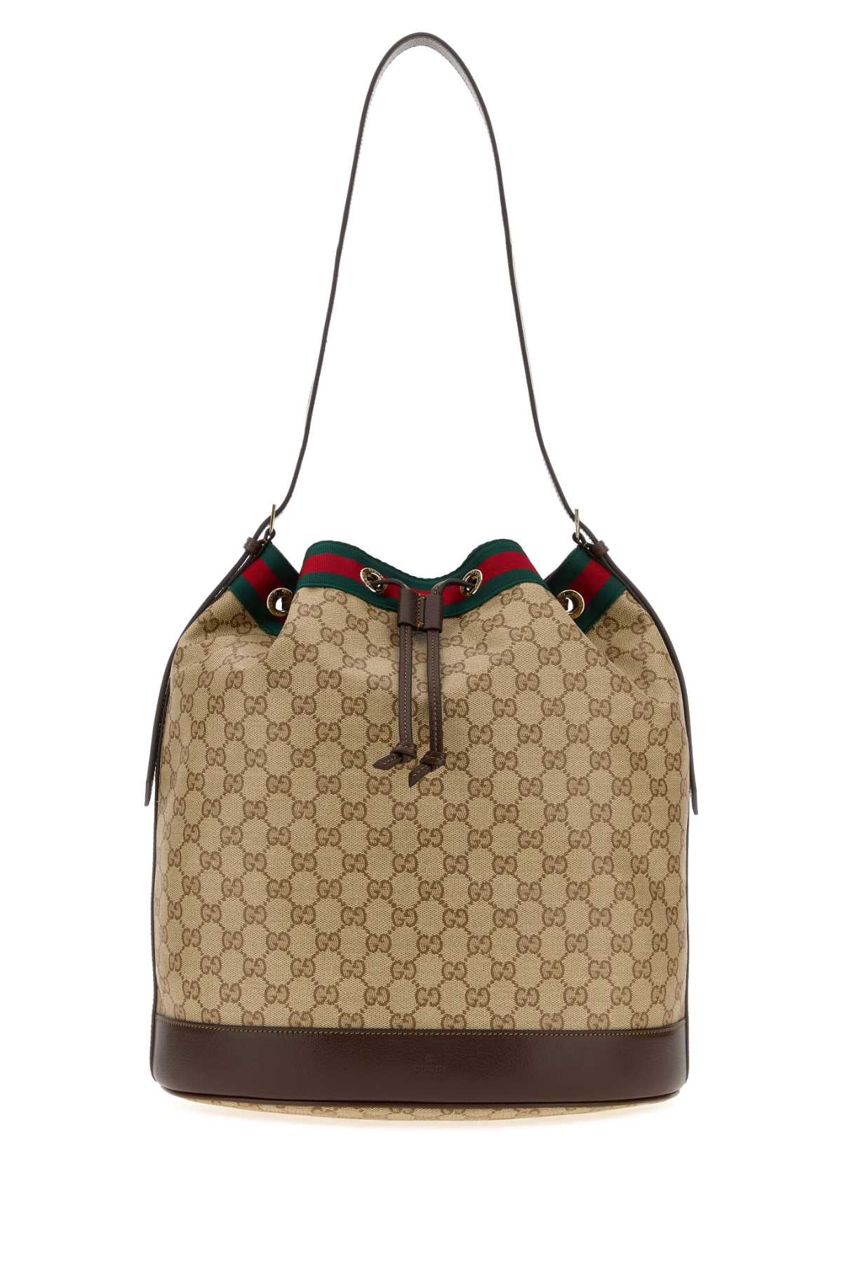 Gucci Women Gg Canvas Bucket Bag