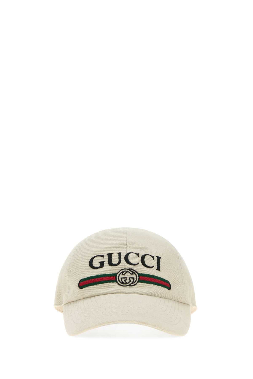 Gucci Men Sand Canvas Baseball Cap