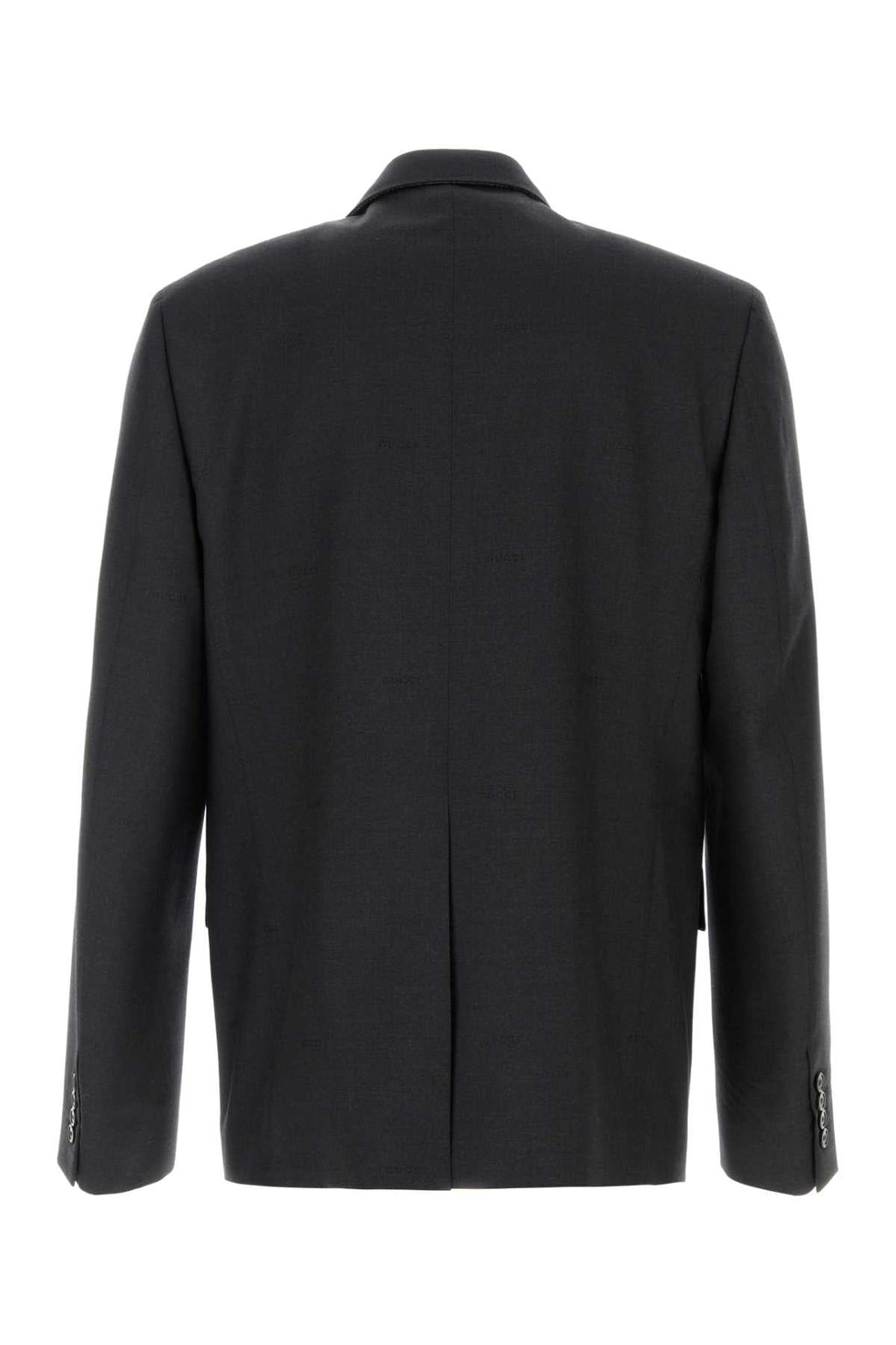 Gucci Men Graphite Wool Blazer