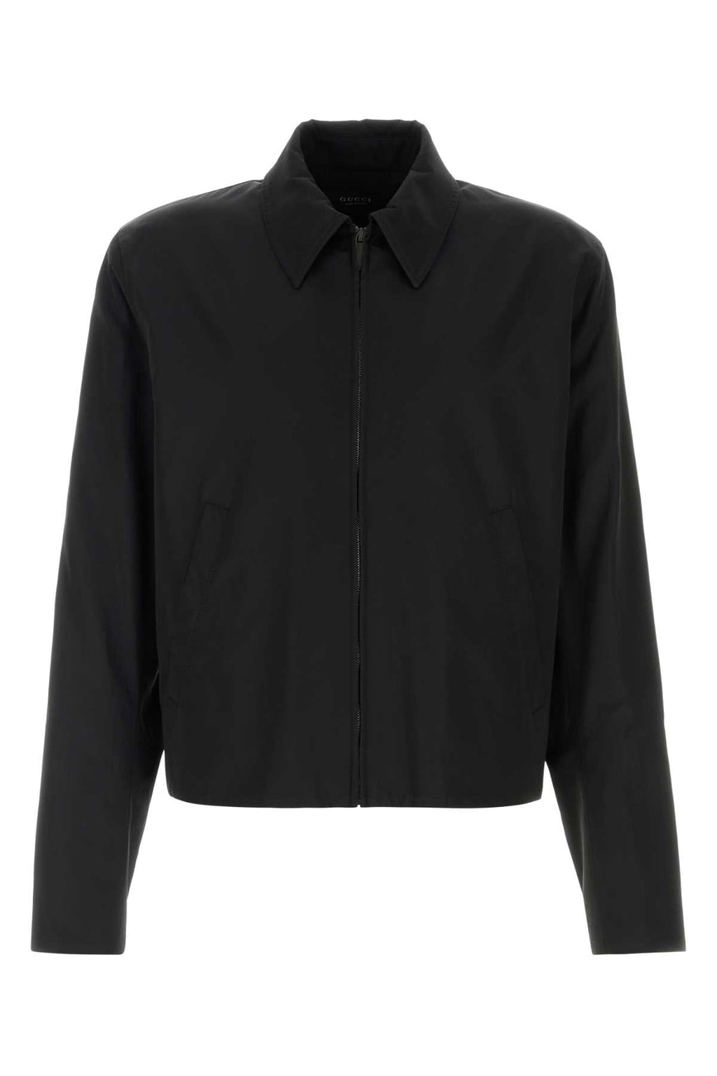 Gucci Men Black Faille Jacket