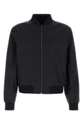 Gucci Men Black Gg Faille Reversible Jacket