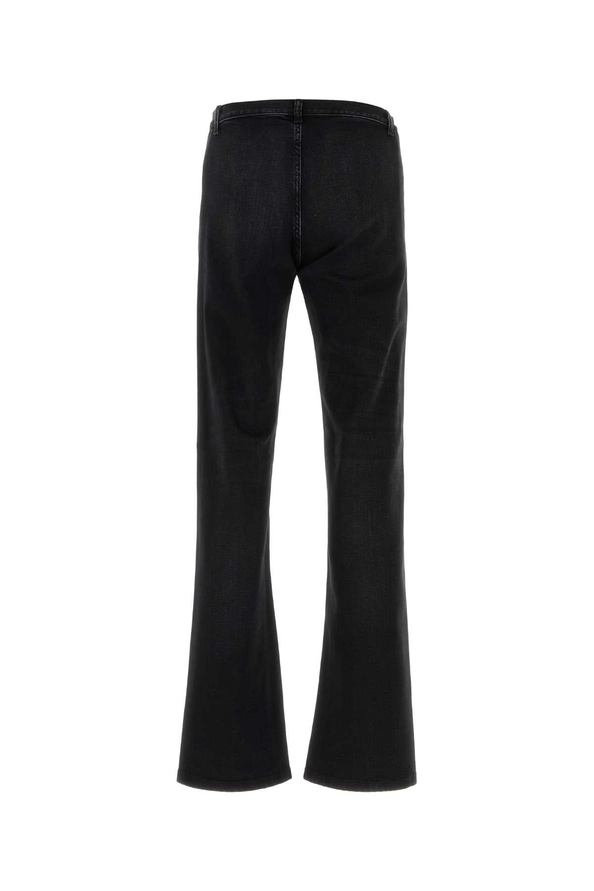 Gucci Men Black Stretch Denim Jeans