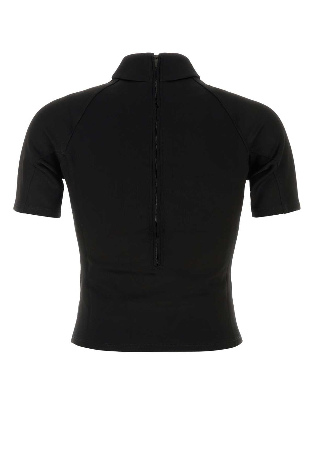 Gucci Men Black Tech Fabric T-Shirt