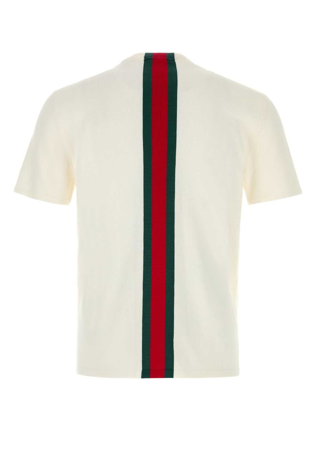 Gucci Men White Knit T-Shirt